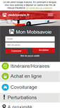 Mobile Screenshot of mobisavoie.fr